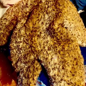 Baby winter onesie coat